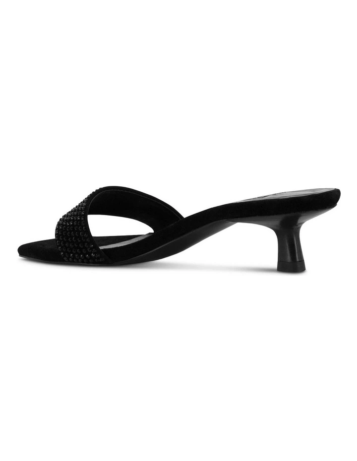 Tori Heeled Sandals in Black image 3