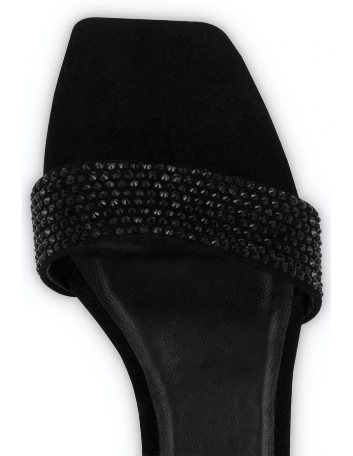 Tori Heeled Sandals in Black image 4