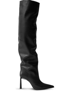 Octavia II Knee High Boots in Black
