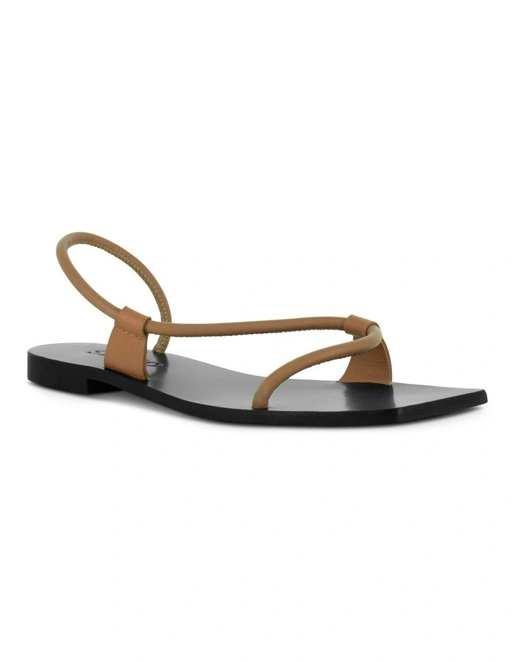 Gaia I Flat Sandals in Camel image 2