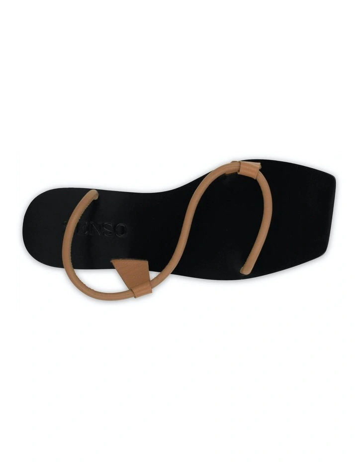 Gaia I Flat Sandals in Camel image 4