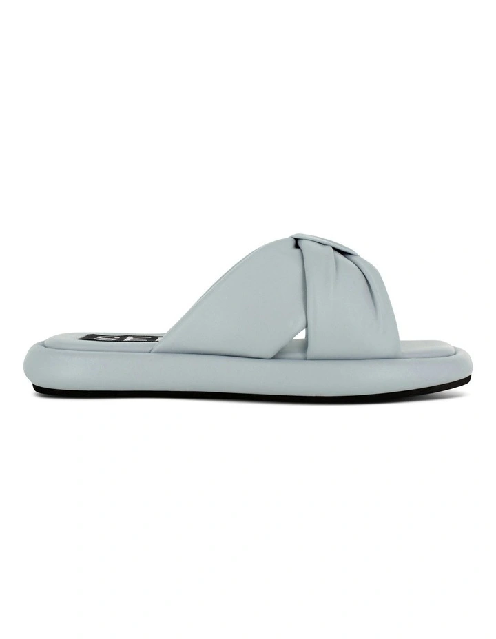Bubbles Flat Sandals in Blue image 1