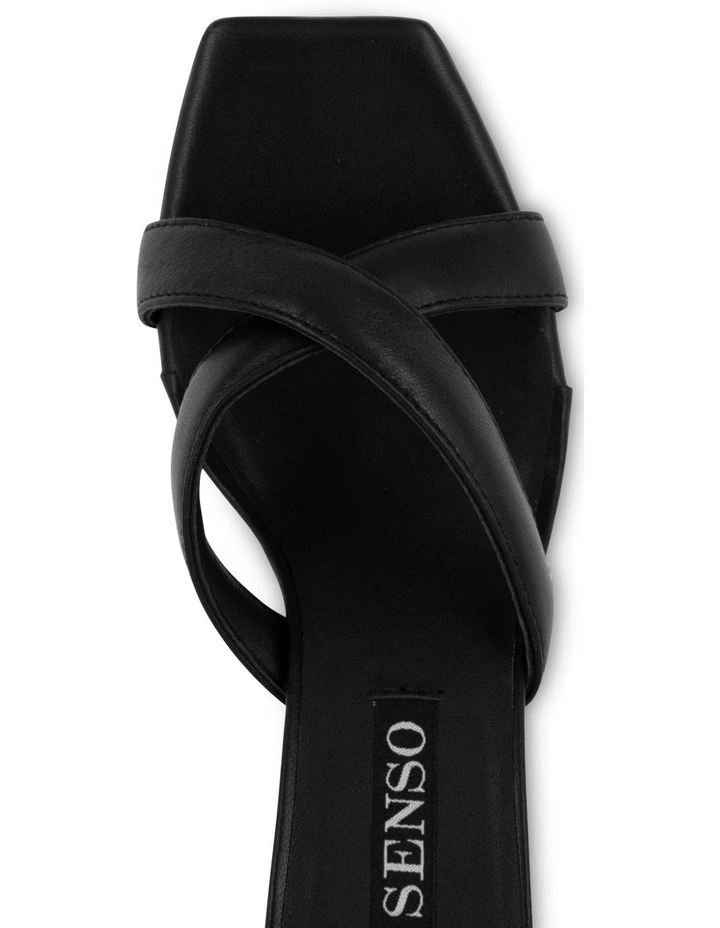 Quipe I Heeled Mules in Black image 5