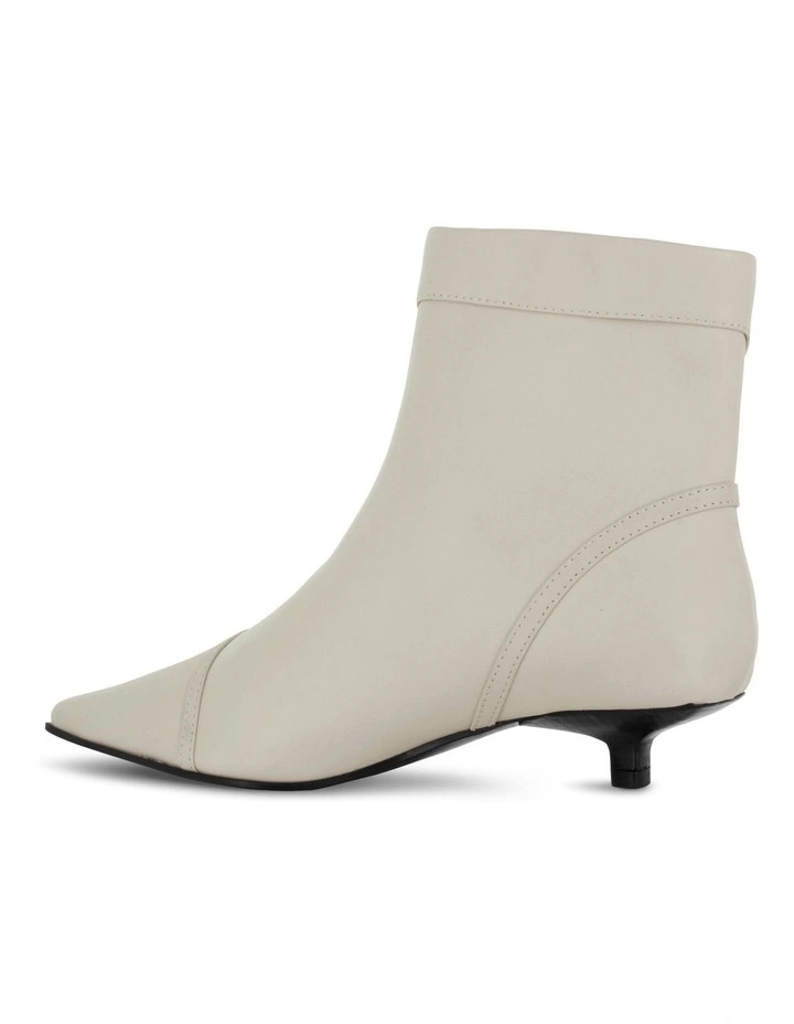 Felix Ankle Boots in White image 4