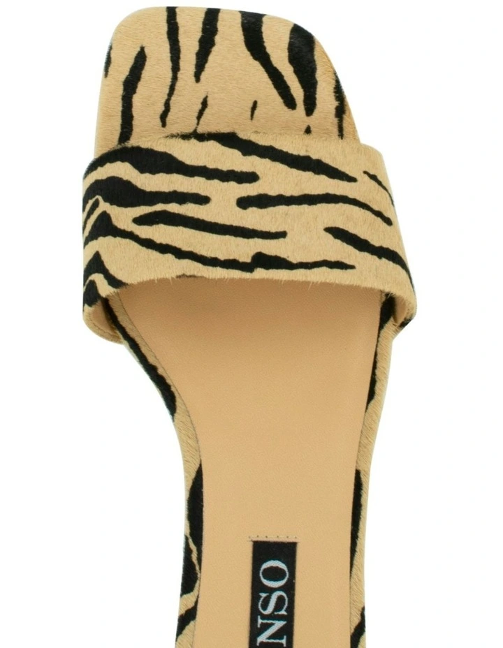 Maisy III Heeled Mules in Beige image 4
