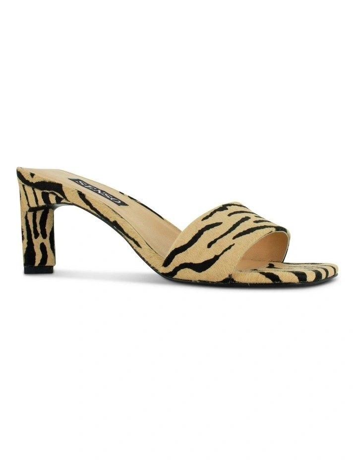 Maisy III Heeled Mules in Beige image 7