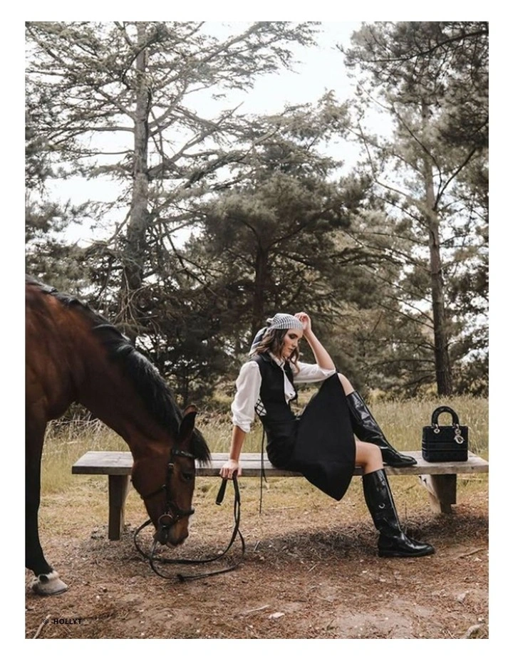 Mikki II Knee High Boots in Black image 6
