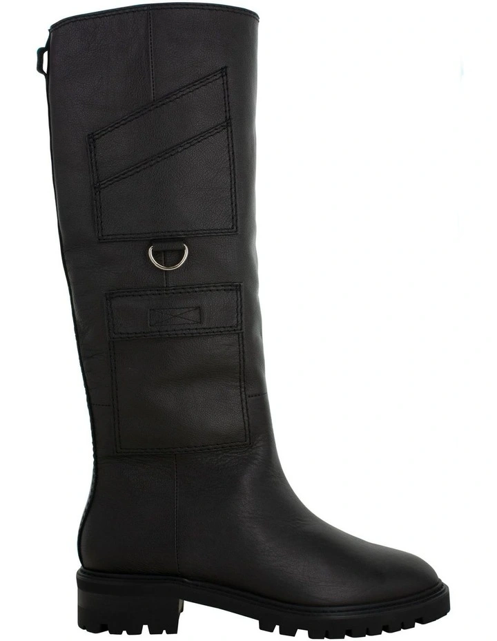 Mikki III Knee High Boots in Black image 1