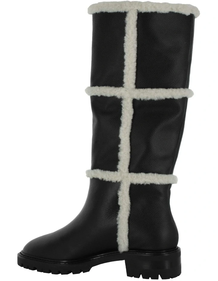 Minnie I Knee High Boots in Black image 3