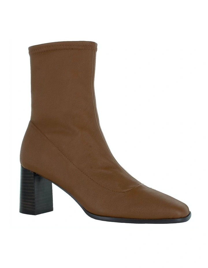 Elsie II Ankle Boots in Brown image 2