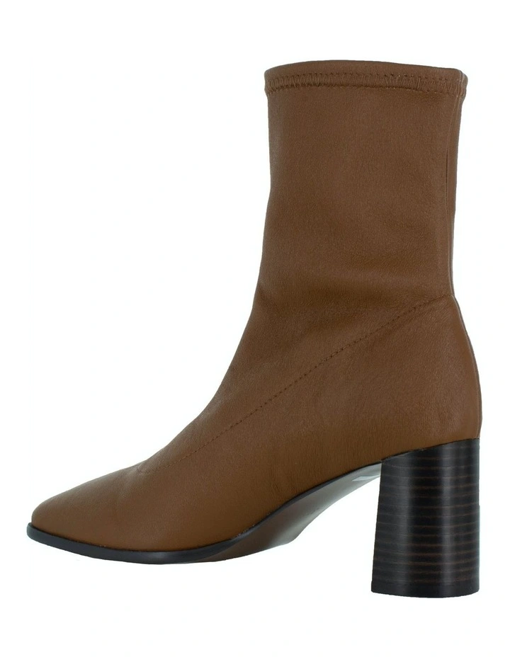 Elsie II Ankle Boots in Brown image 3