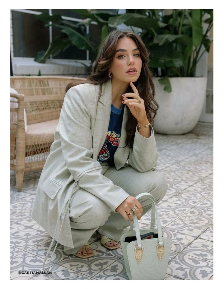 Mandi Heeled Mules in Yellow image 6