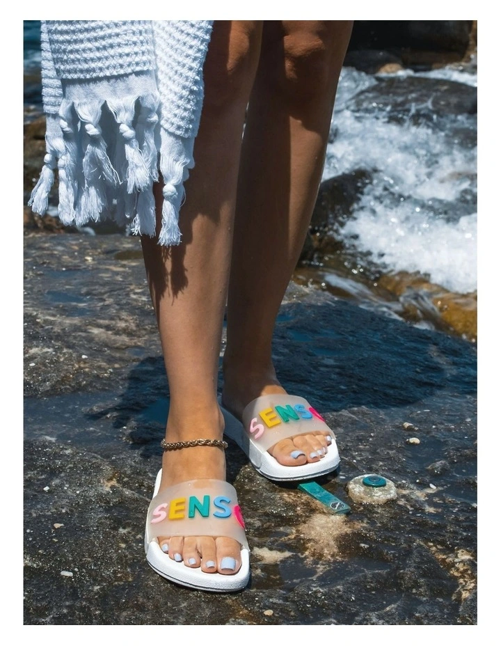 Eden Pool Slides in White image 4