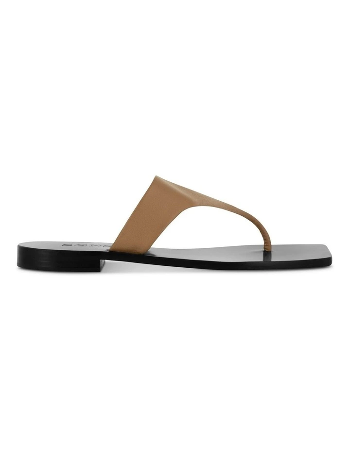 Giulia II Flat Sandals in Camel image 7