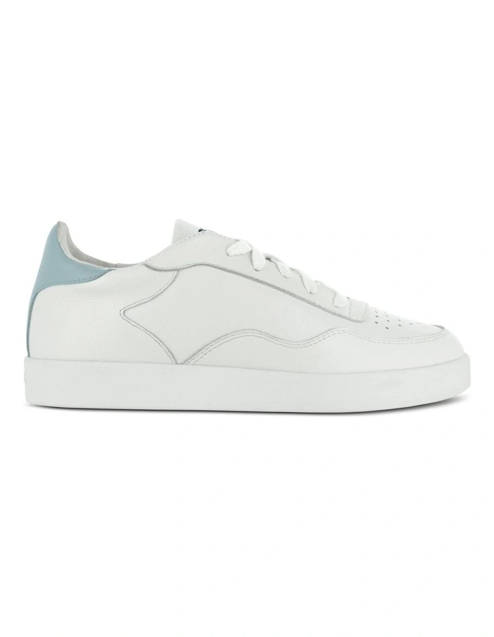 Alfy Sneaker in White/Blue image 1