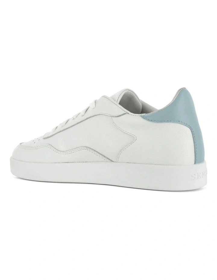 Alfy Sneaker in White/Blue image 3