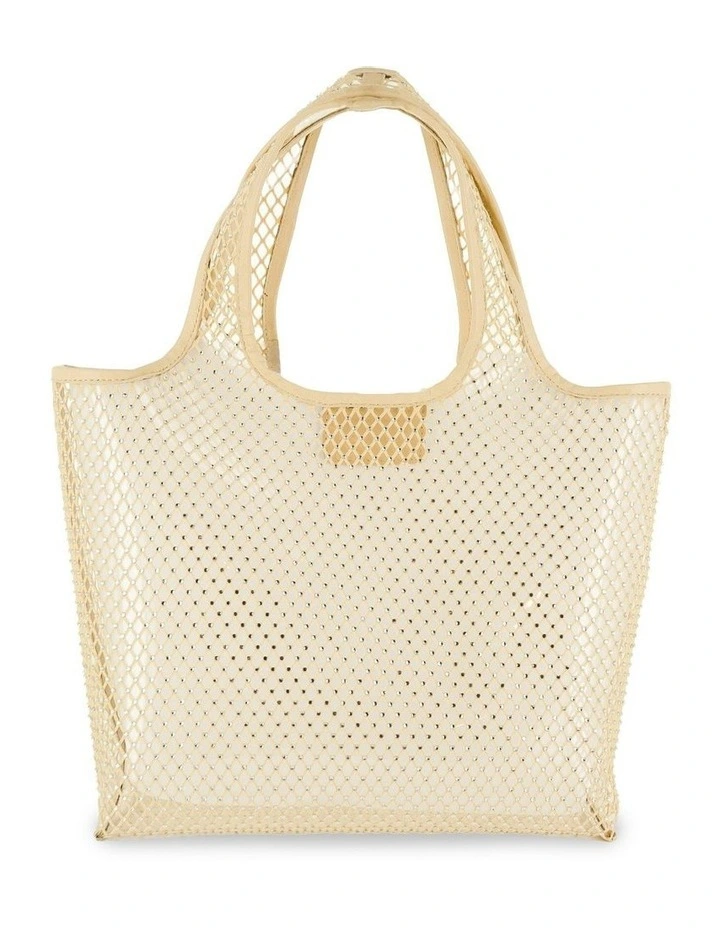 Estella Mini Tote Bag in Nude image 1