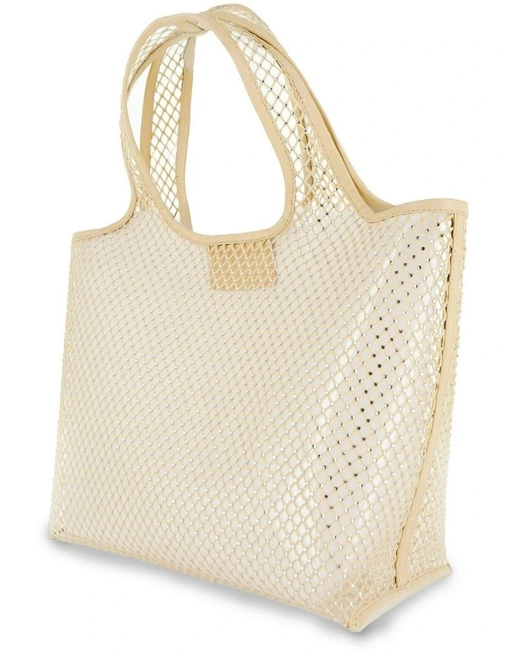 Estella Mini Tote Bag in Nude image 2