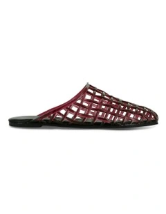 Jacey Flat in Aubergine