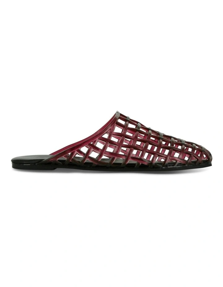 Jacey Flat in Aubergine image 1