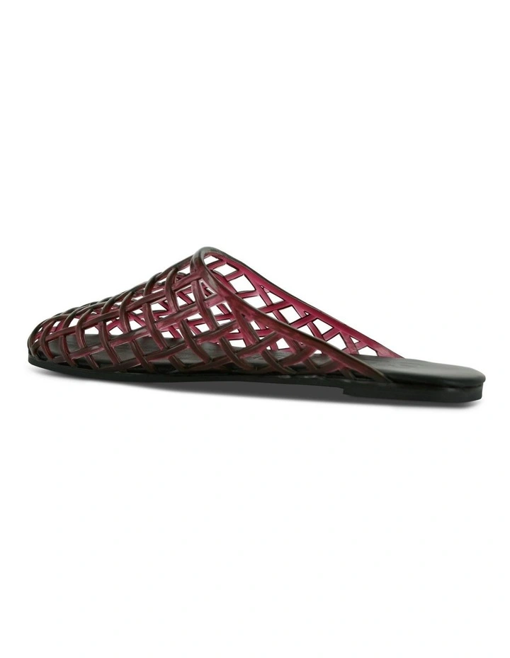 Jacey Flat in Aubergine image 6