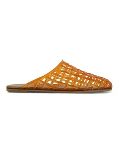 Jacey Flat in Burnt Orange
