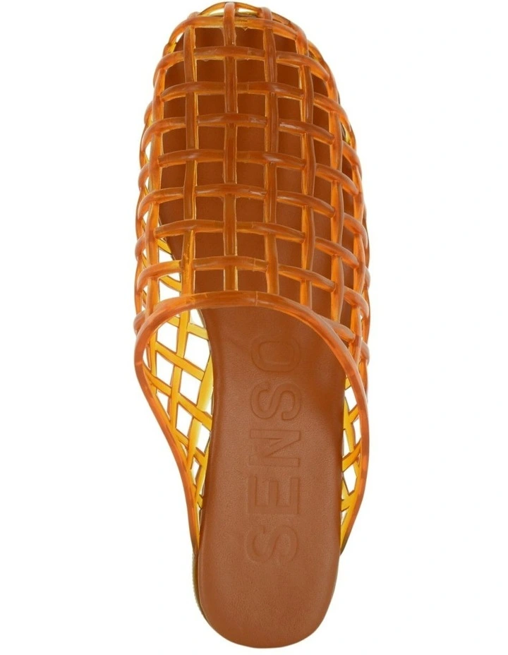 Jacey Flat in Burnt Orange image 2