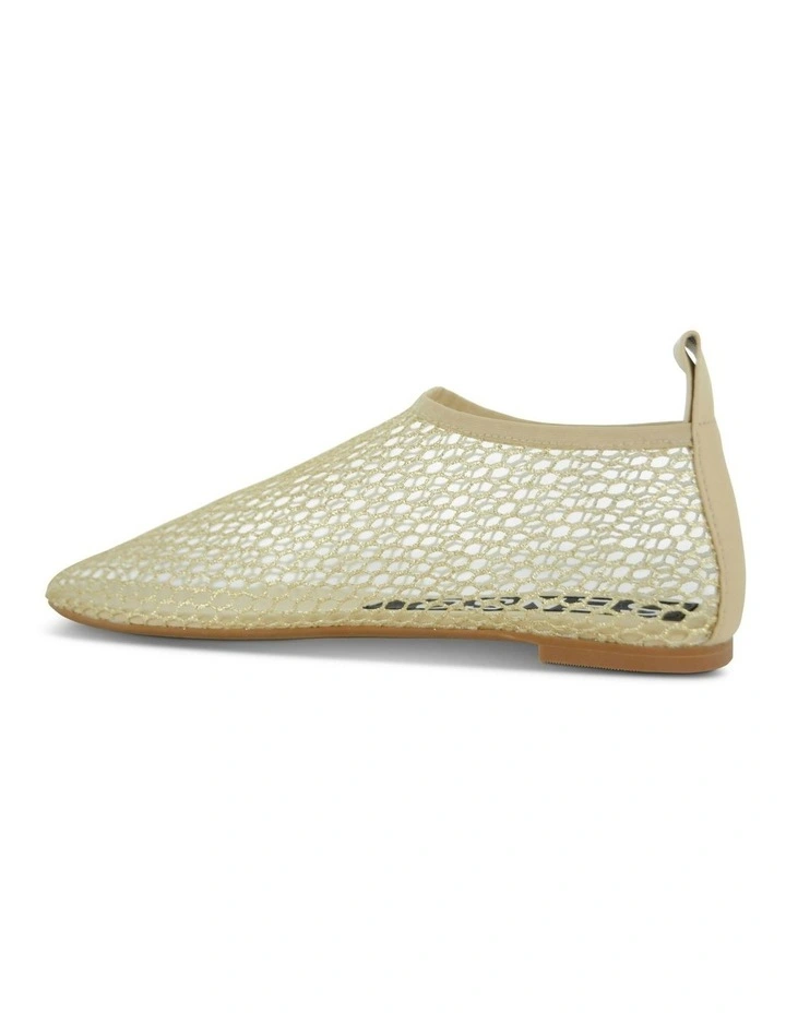 Cordelia Shoe in Gold image 2