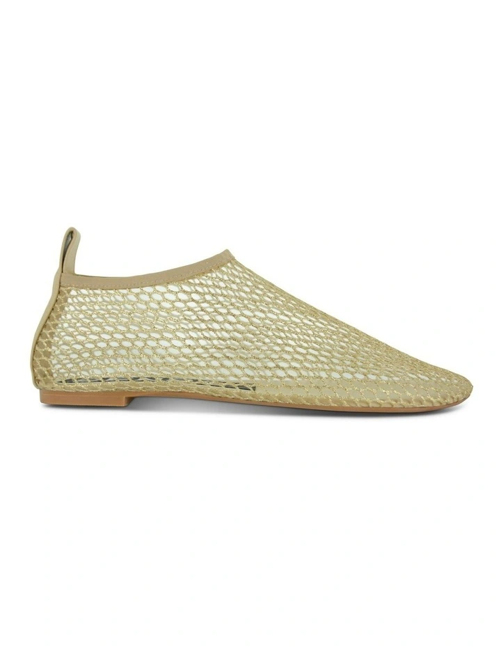Cordelia Shoe in Gold image 4
