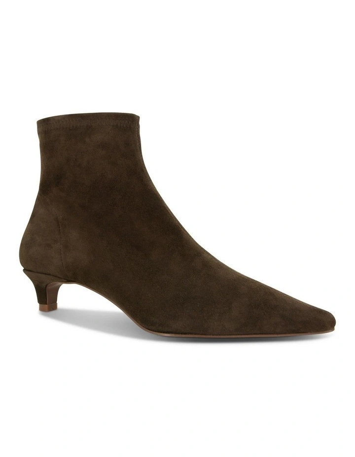 Hailey II Ankle Boots in Chocolate image 2