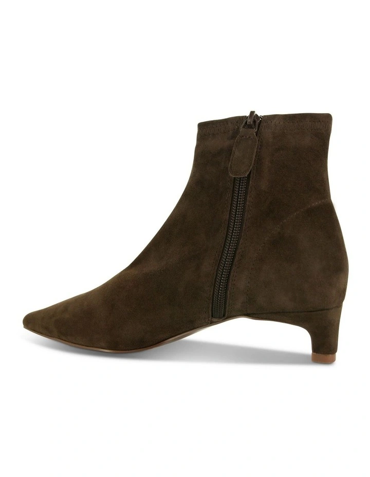Hailey II Ankle Boots in Chocolate image 3