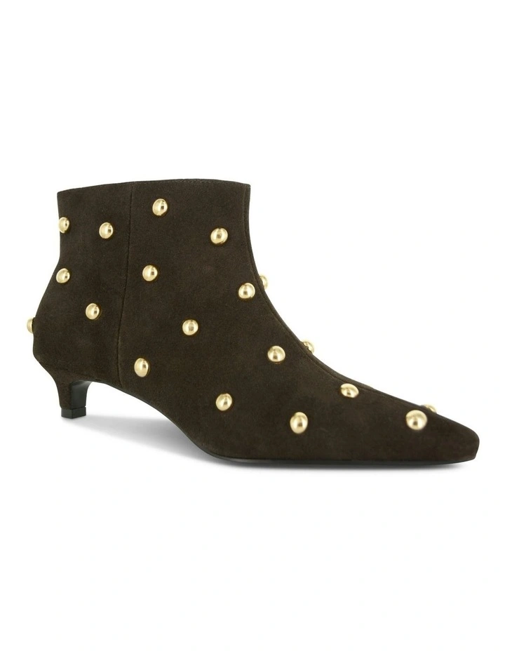 Harlan II Ankle Boots in Chocolate image 2