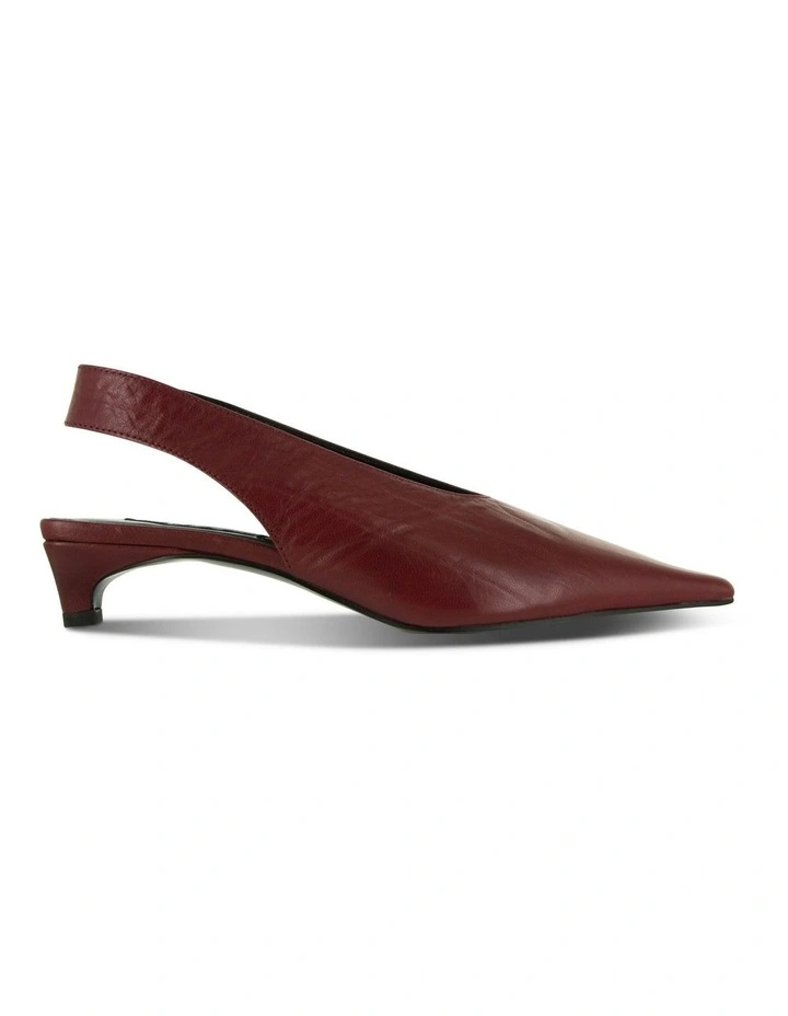 Hayden I Heeled Mule in Red image 1