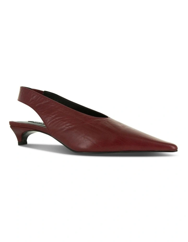 Hayden I Heeled Mule in Red image 2