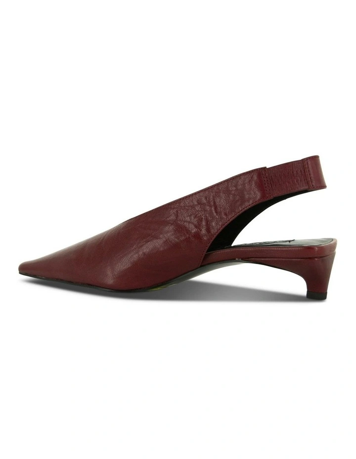 Hayden I Heeled Mule in Red image 3