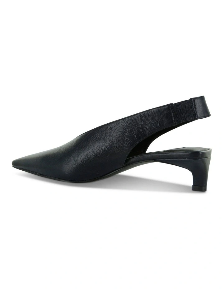Hayden I Heeled Mules in Black image 3