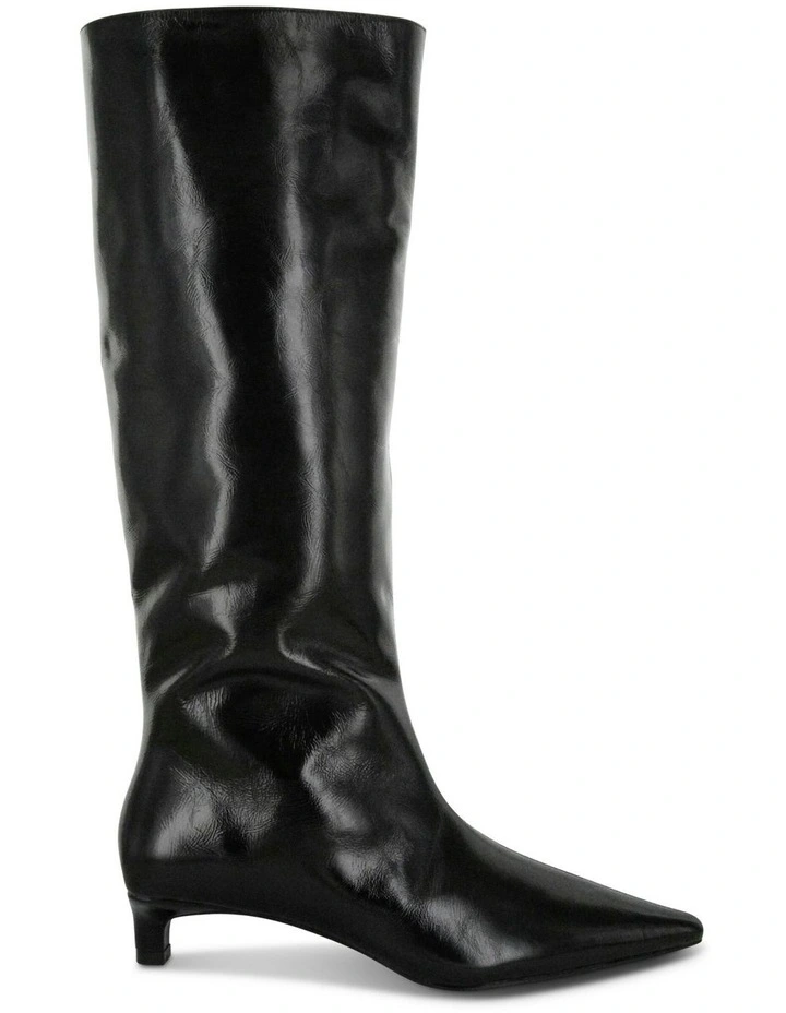 Helsa I Leather Tube Boot in Black image 2