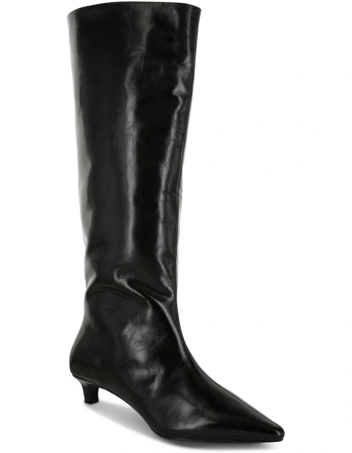 Helsa I Leather Tube Boot in Black image 3