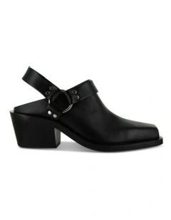 Kaden I Western Style Mule in Black