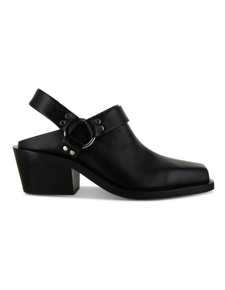 Kaden I Western Style Mule in Black image 1