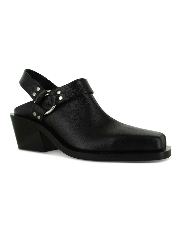 Kaden I Western Style Mule in Black image 2