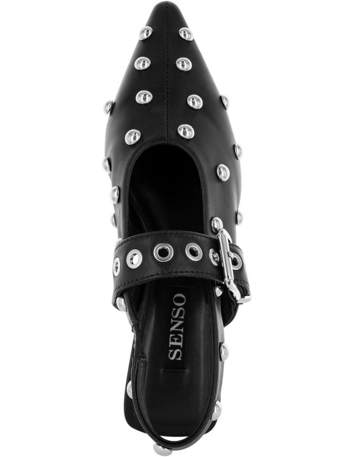 Kingston I Flat Shoe in Black image 4
