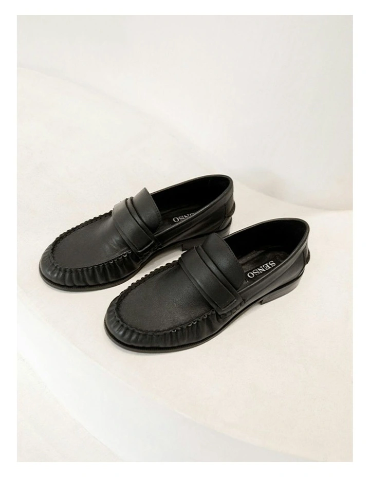 Leela Loafers in Black image 5