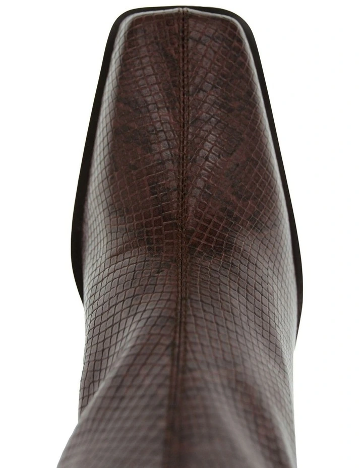 Leona II in Ankle Boot in Red image 5