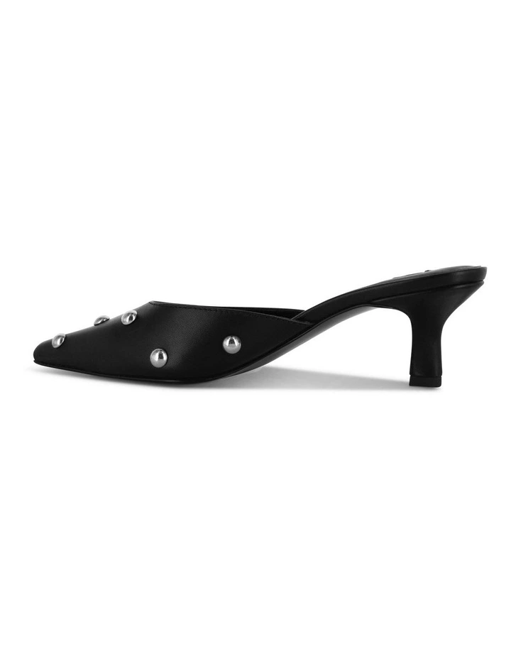 Mika Heel Shoe in Black image 3