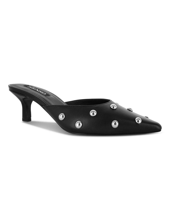 Mika Heel Shoe in Black image 6