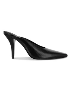 Oaklynn I Heeled Mule in Black