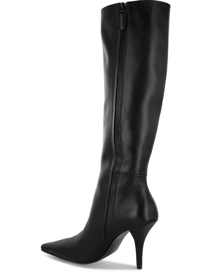 Ora I Heel Boot in Black image 3