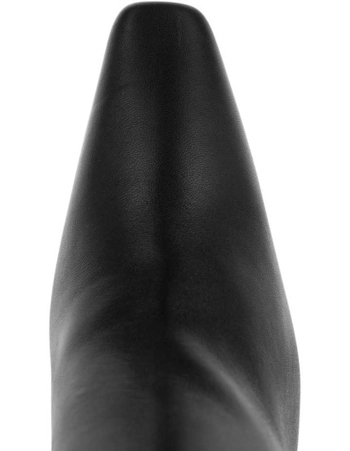 Ora I Heel Boot in Black image 4