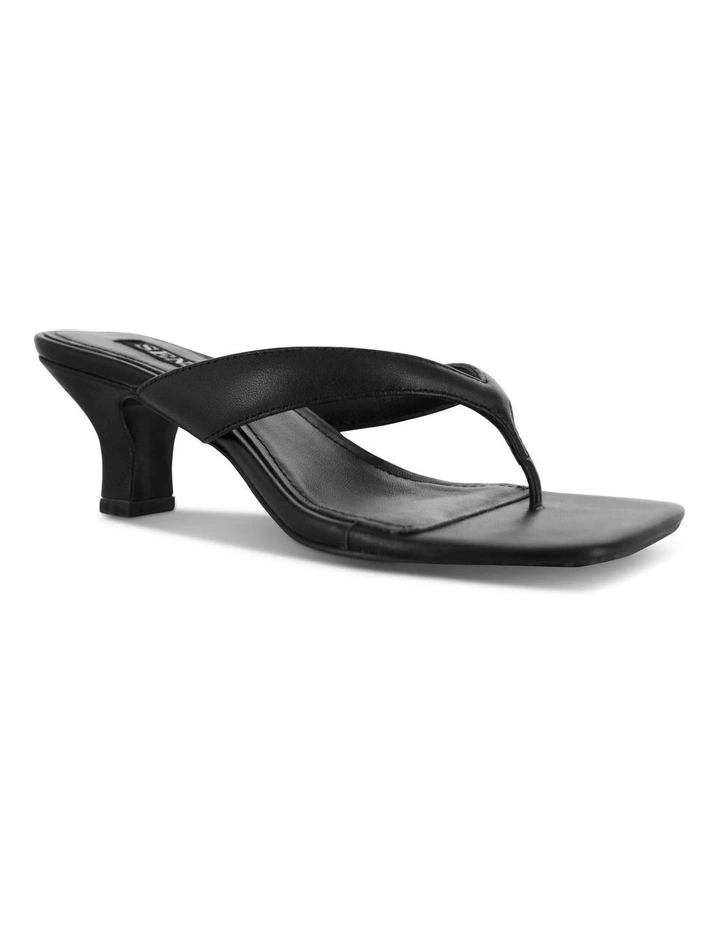 Poesie I Heel Mule in Black image 4